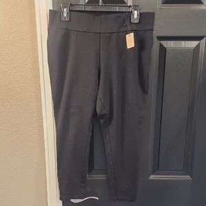 Black High-Waisted Leggings